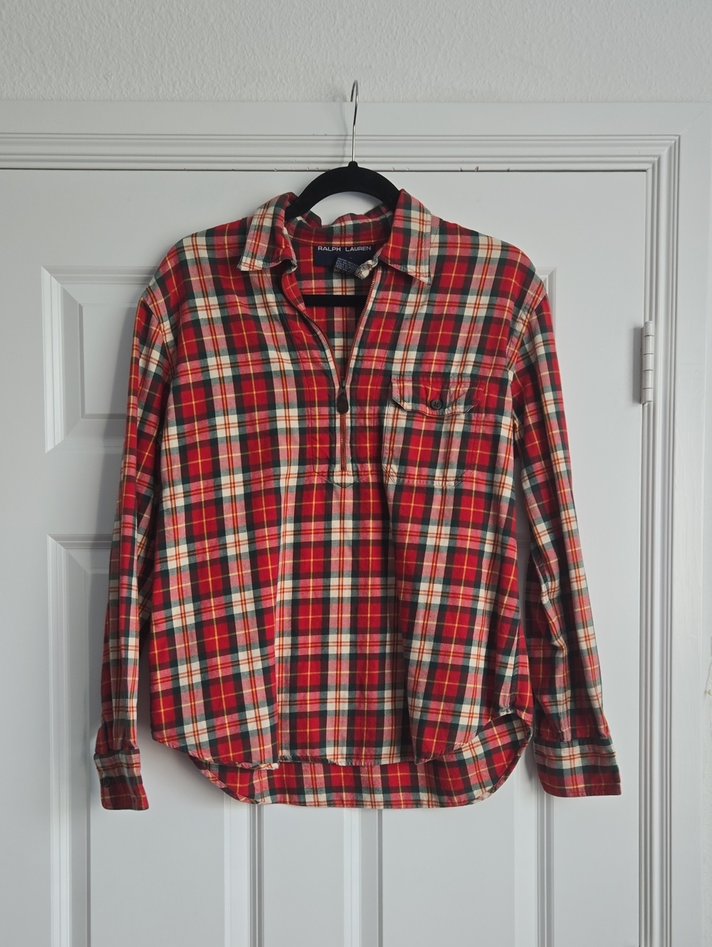 Ralph Lauren Plaid Top